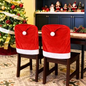 Christmas Chair Covers (size: 2pcs)
